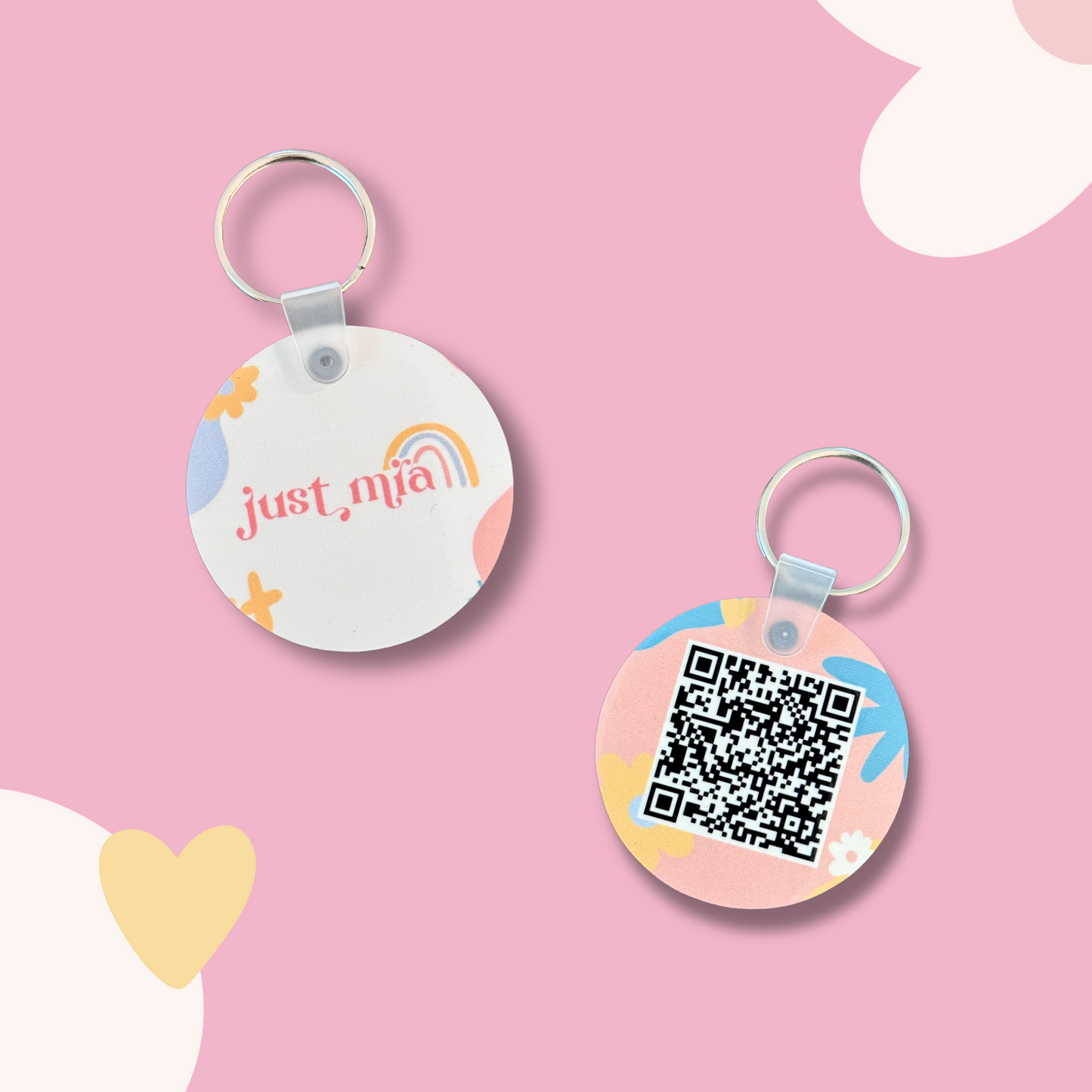 Qr Keychain