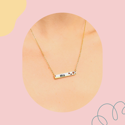 Star Bar Necklace